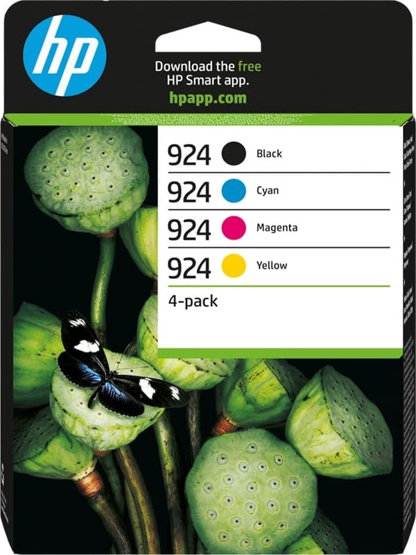 Pachet cartuse de Cerneala (1.7K) HP 924 Multipack CMYK (6C3Z1NE)