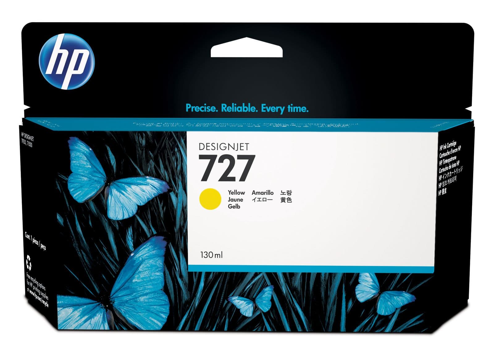 Cartus de cerneala original HP 727 Yellow (B3P21A)