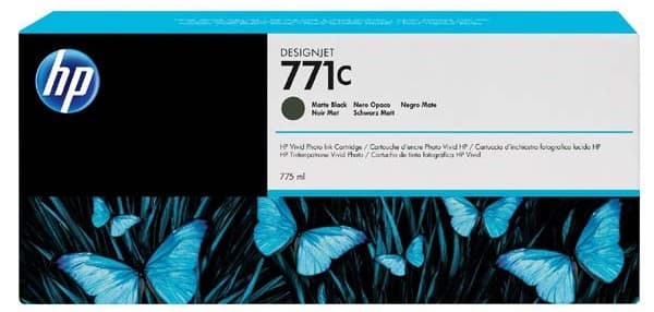 Cartus de cerneala original HP 771C Matte Black (B6Y07A)