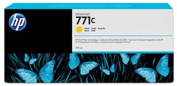 Cartus de cerneala original HP 771C Yellow (B6Y10A)