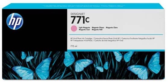 Cartus de cerneala original HP 771C Light Magenta (B6Y11A)