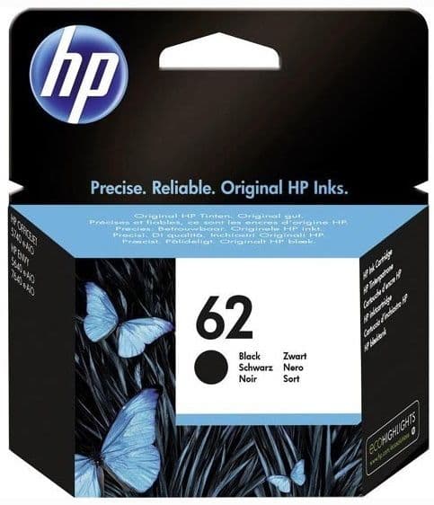 Cartus de cerneala original HP 62 Black (C2P04AE)