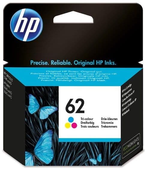 Cartus de cerneala original HP 62 Color (C2P06AE)
