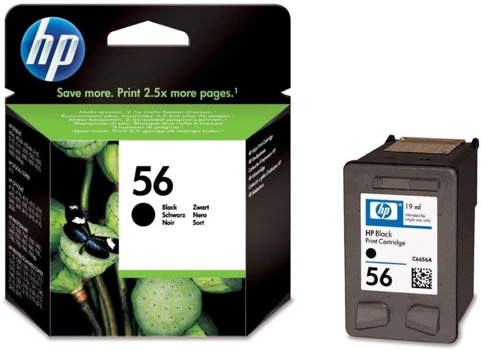 Cartus de cerneala original HP 56 Black (C6656AE)