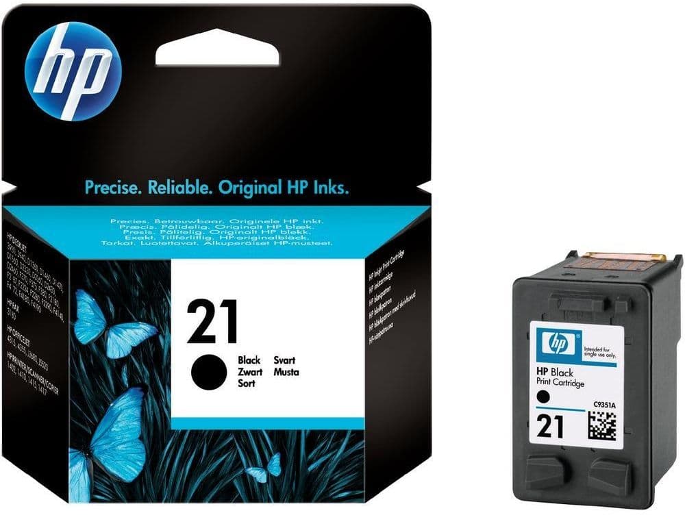 Cartus de cerneala original HP 21 Black (C9351AE)