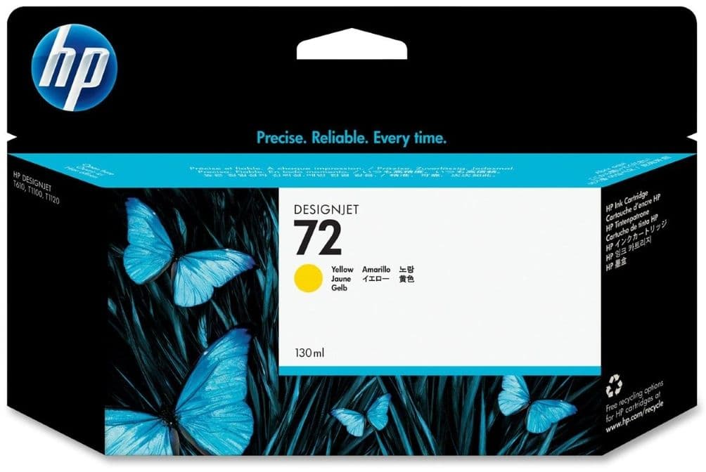 Cartus de cerneala original HP 72XL Yellow (C9373A)