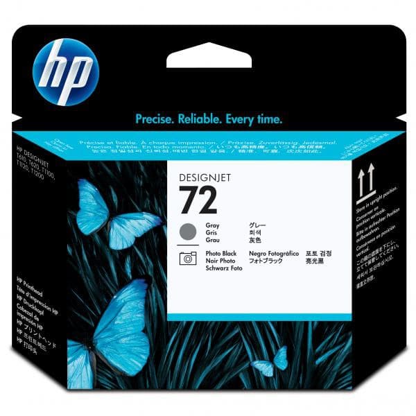Cap de printare original HP 72 Gray & Photo Black (C9380A)