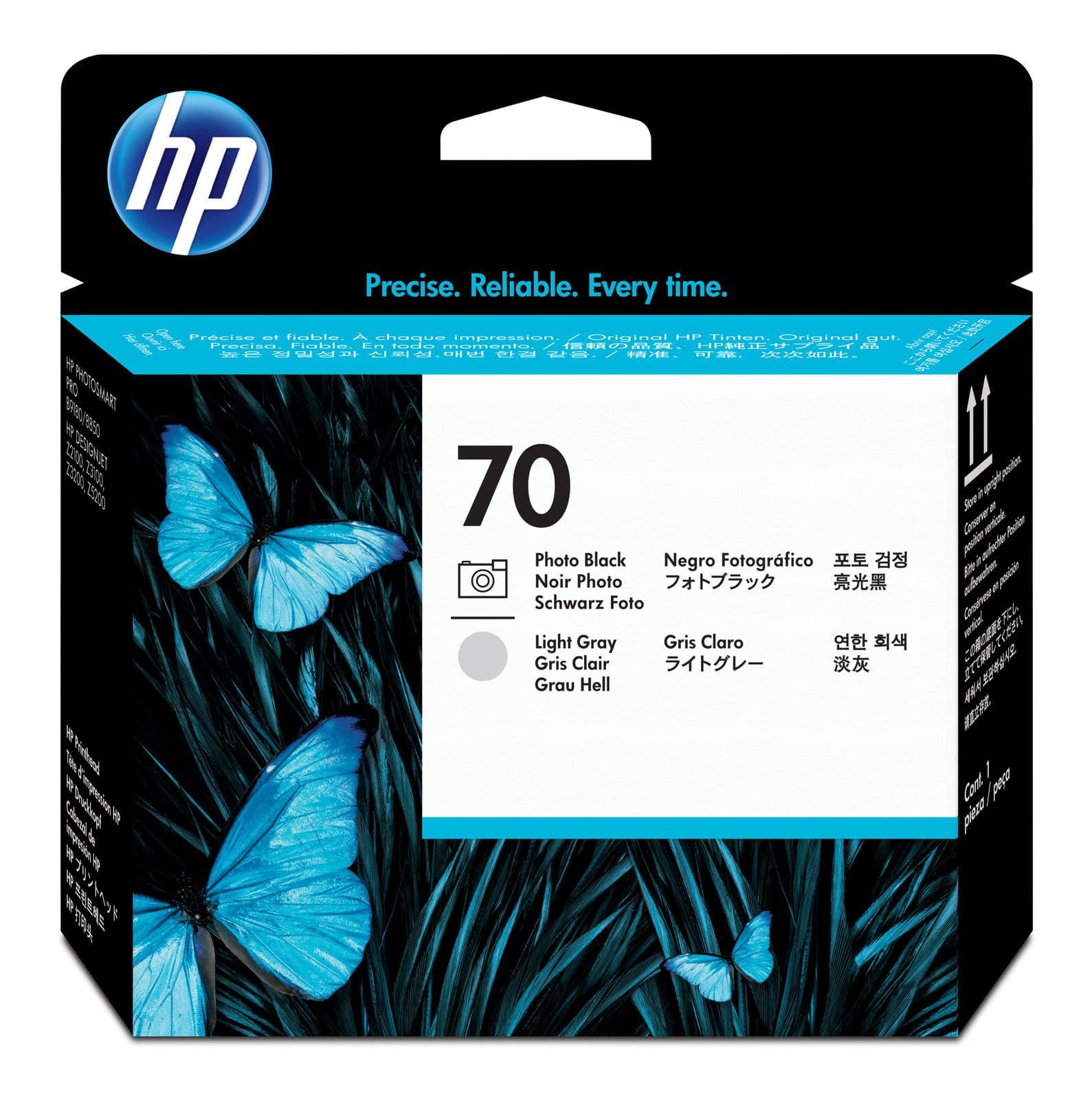 Cap de printare original HP 70 Photo Black & Light Gray (C9407A)