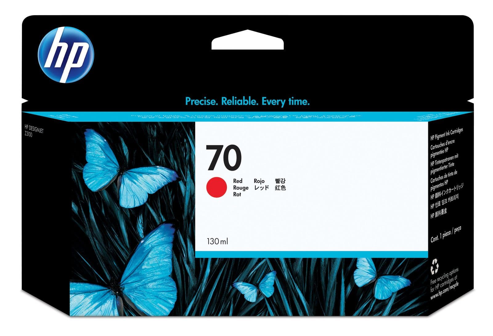 Cartus de cerneala original HP 70 Red (C9456A)