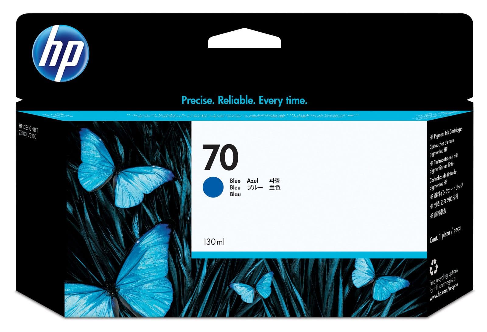 Cartus de cerneala original HP 70 Blue (C9458A)