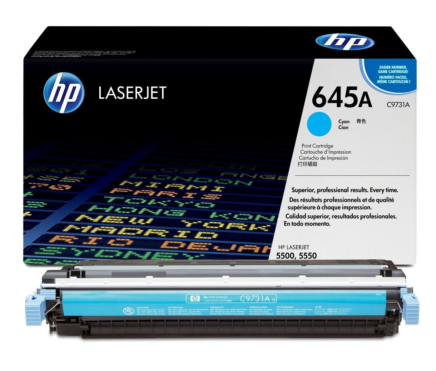 Cartus de toner (12K) HP 645A Cyan (C9731A)