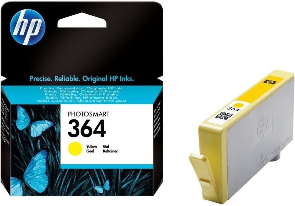 Cartus de cerneala original HP 364 Yellow (CB320EE)