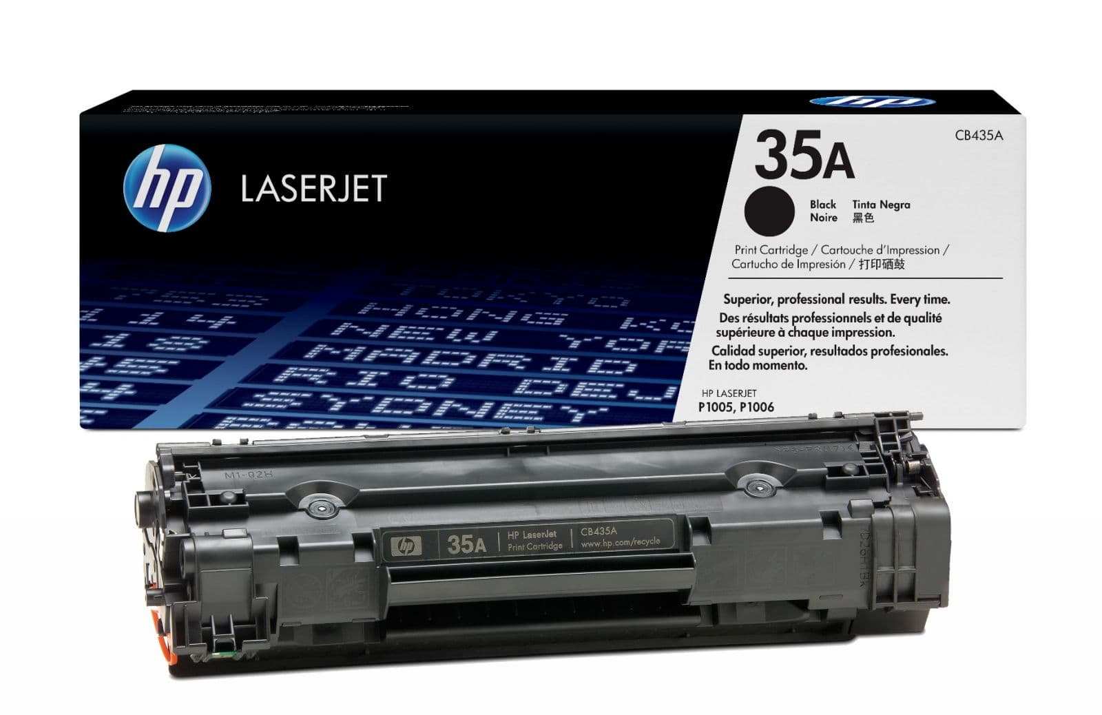 Cartus de toner (1.5K) HP 35A Black (CB435A)