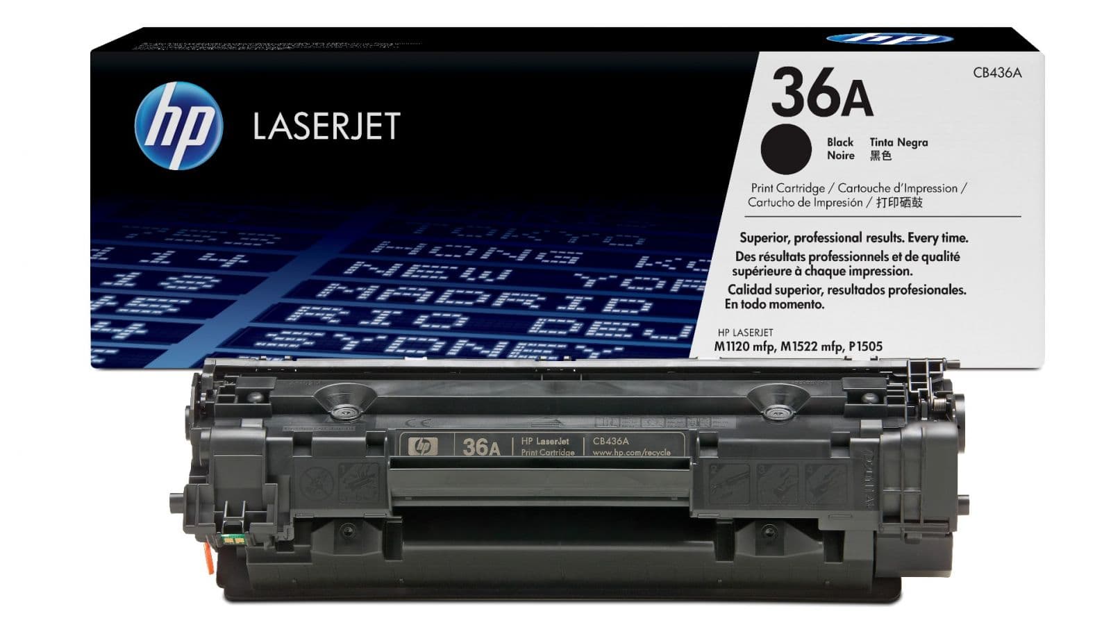 Cartus de toner (2K) HP 36A Black (CB436A)
