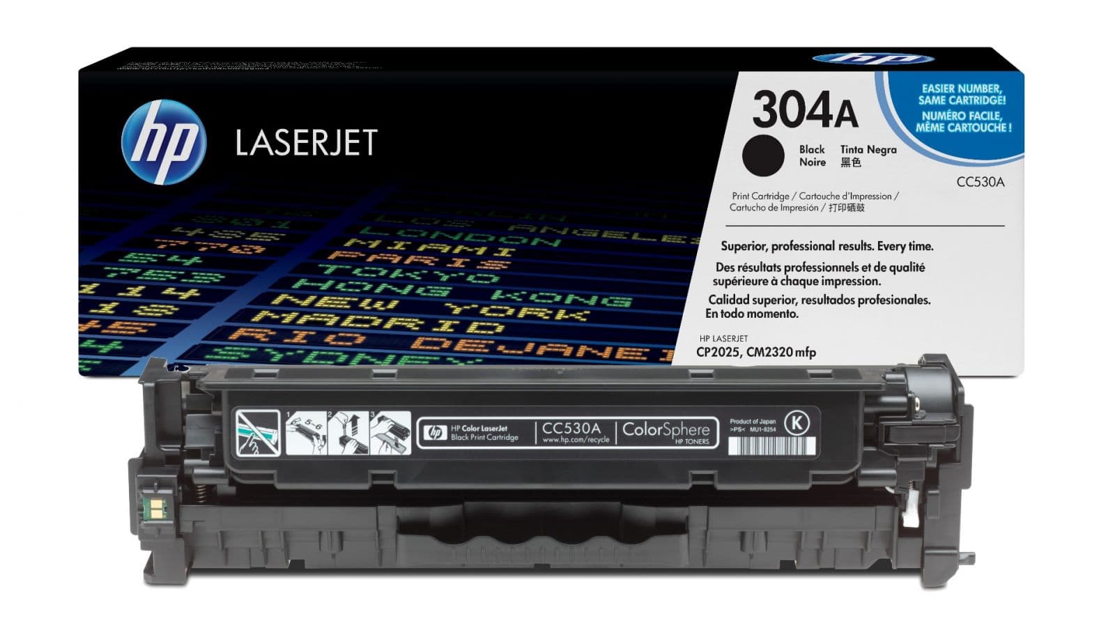 Cartus de toner (3.5K) HP 304A Black (CC530A)