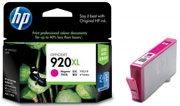 Cartus de cerneala original HP 920XL Magenta (CD973AE)
