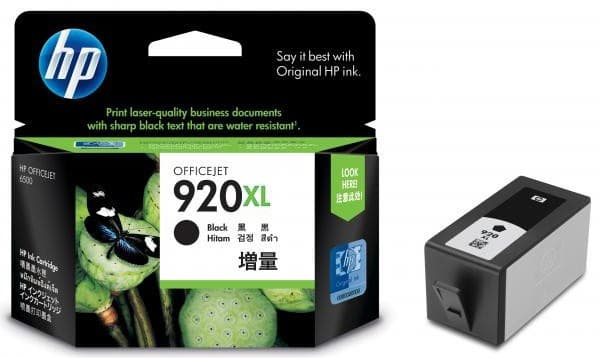 Cartus de cerneala original HP 920XL Black (CD975AE)