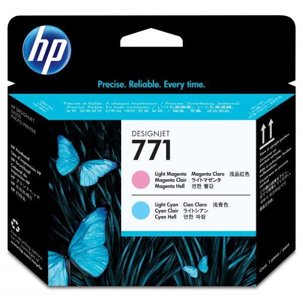 Cap de printare HP 771 Light Magenta & Light Cyan Printhead (CE019A)