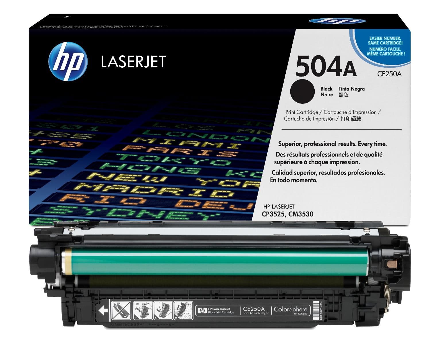 Cartus de toner (5K) HP 504A Black (CE250A)