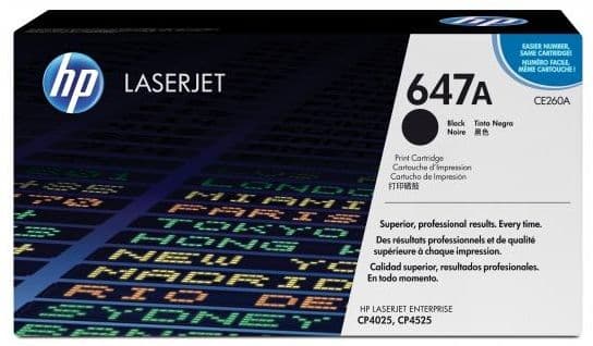 Cartus de toner (8.5K) HP 647A Black (CE260A)