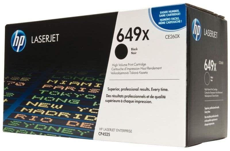 Cartus de toner (17K) HP 649X Black (CE260X)