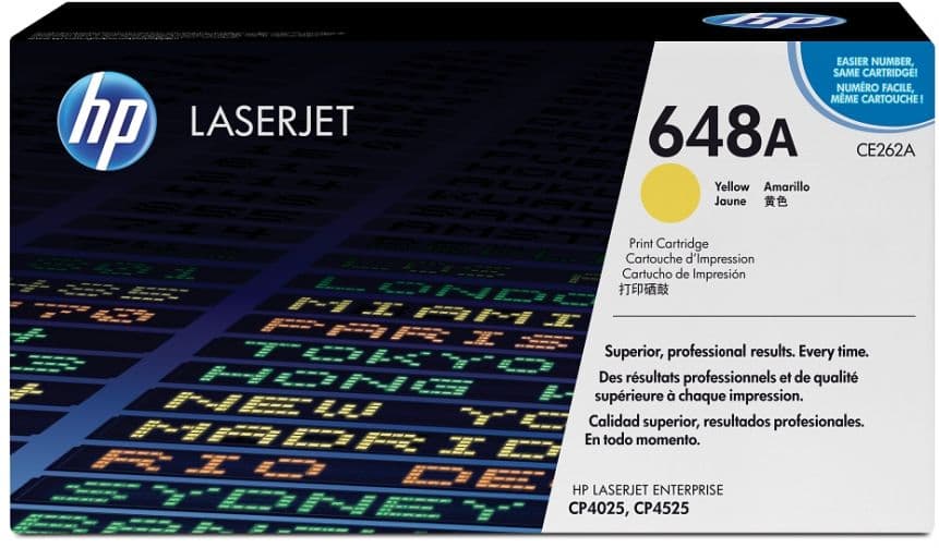 Cartus de toner (11K) HP 648A Yellow (CE262A)