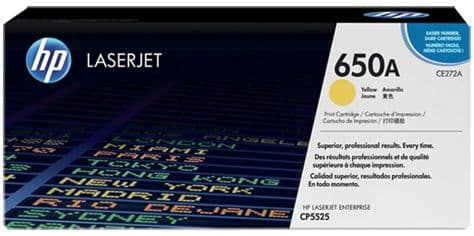 Cartus de toner (15K) HP 650A Yellow (CE272A)
