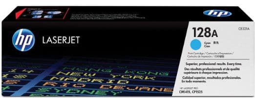 Cartus de toner (1.3K) HP 128A Cyan (CE321A)