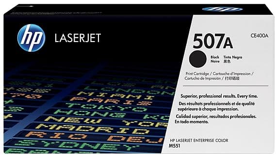 Cartus de toner (5.5K) HP 507A Black (CE400A)