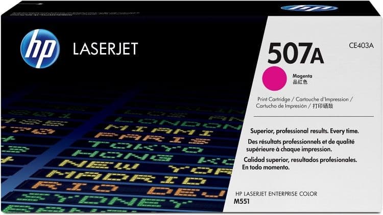 Cartus de toner (6K) HP 507A Magenta (CE403A)
