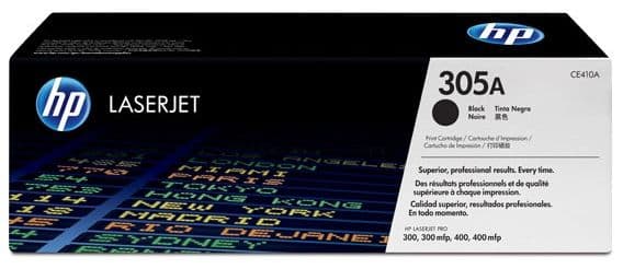 Cartus de toner (2.2K) HP 305A Black (CE410A)