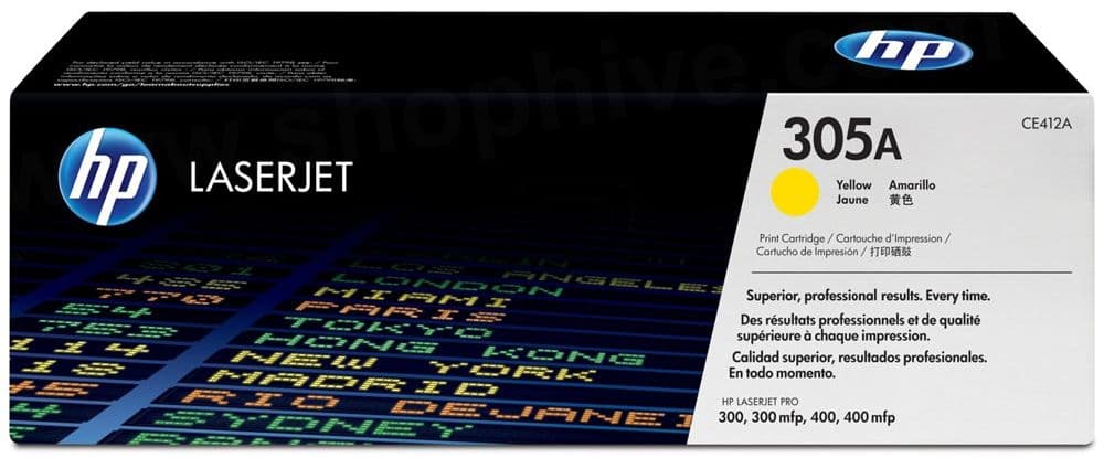 Cartus de toner (2.6K) HP 305A Yellow (CE412A)