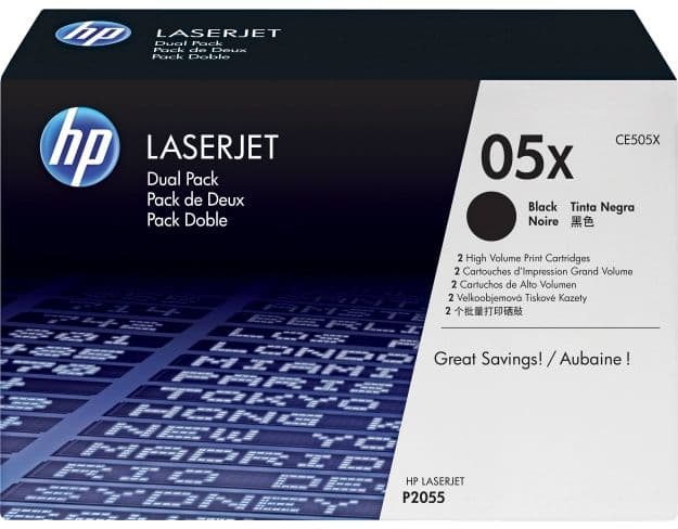 Cartus de toner (6.5K) HP 05X Black (CE505X)