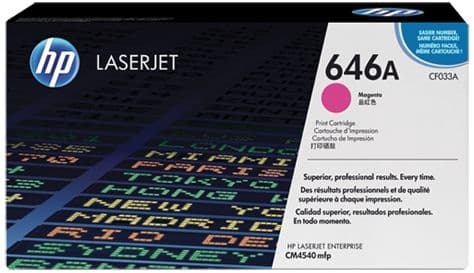 Cartus de toner (12.5K) HP 646A Magenta (CF033A)