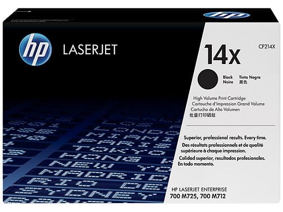 Cartus de toner (17.5K) HP 14X Black (CF214X)
