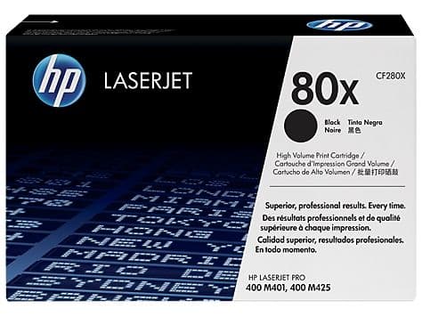Cartus de toner (6.9K) HP 80X Black (CF280X)