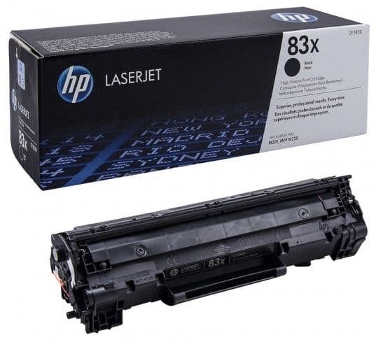 Cartus de toner (2.2K) HP 83X Black (CF283X)