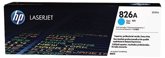 Cartus de toner (31.5K) HP 826A Cyan (CF311A)