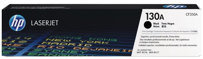 Cartus de toner (1.3K) HP 130A Black (CF350A)