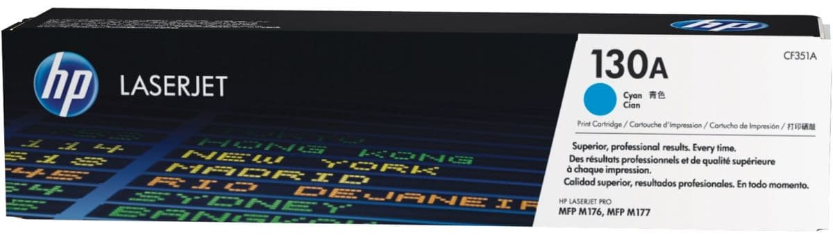 Cartus de toner (1K) HP 130A Cyan (CF351A)