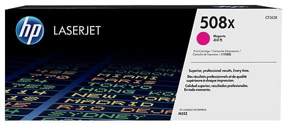 Cartus de toner (9.5K) HP 508X Magenta (CF363X)