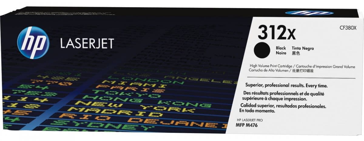 Cartus de toner (4.4K) HP 312X Black (CF380X)