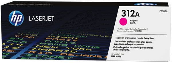 Cartus de toner (2.7K) HP 312A Magenta (CF383A)