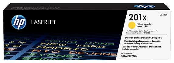 Cartus de toner (2.3K) HP 201X Yellow (CF402X)