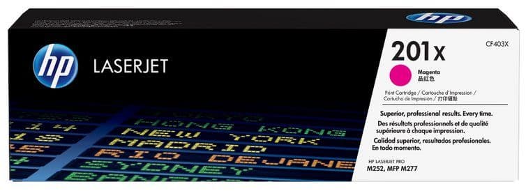 Cartus de toner (2.3K) HP 201X Magenta (CF403X)