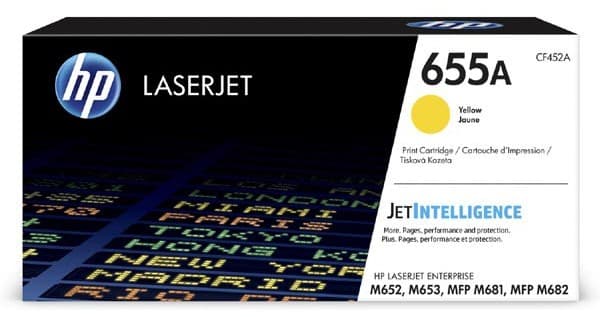 Cartus de toner (10.5K) HP 655A Yellow (CF452A)