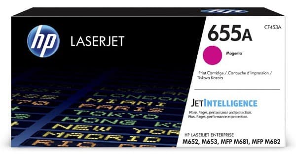 Cartus de toner (10.5K) HP 655A Magenta (CF453A)