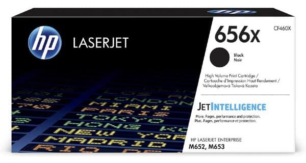 Cartus de toner (27K) HP 656X Black (CF460X)