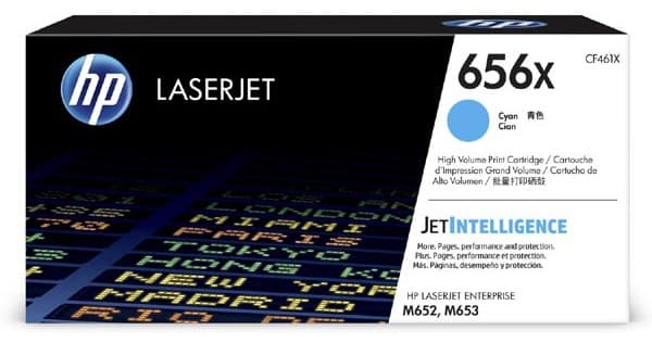 Cartus de toner (22K) HP 656X Cyan (CF461X)