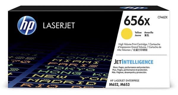 Cartus de toner (22K) HP 656X Yellow (CF462X)